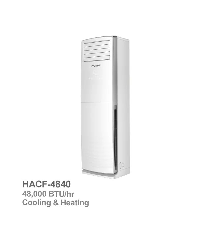hyundai-floor-standing-ac-hacf-4840 کولر گازی ایستاده سرد و گرم هیوندای مدل HACF-4840 - Image 1