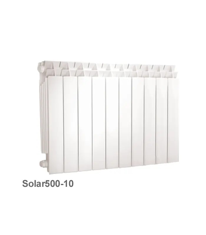 iran-radiator-aluminium-radiator-solar500-10 رادیاتور 10 پره مدل ۵۰۰ سولار ایران رادیاتور - تصویر 1