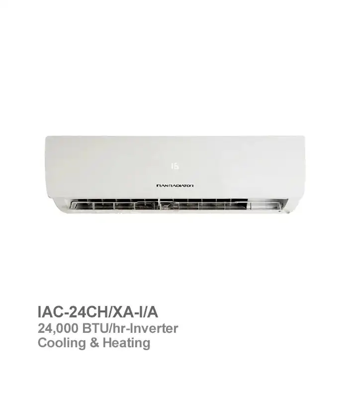 iranradiator-inverter-ac-iac-24ch-xa-i-a کولر گازی ایران رادیاتور اینورتر 24هزار سرد و گرم IAC-24CH/XA-I - تصویر 1