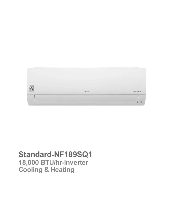 lg-inverter-ac-standard-nf189sq1 کولر گازی ال جی اینورتر 18 هزار LG Standard NF189SQ1 - تصویر 1