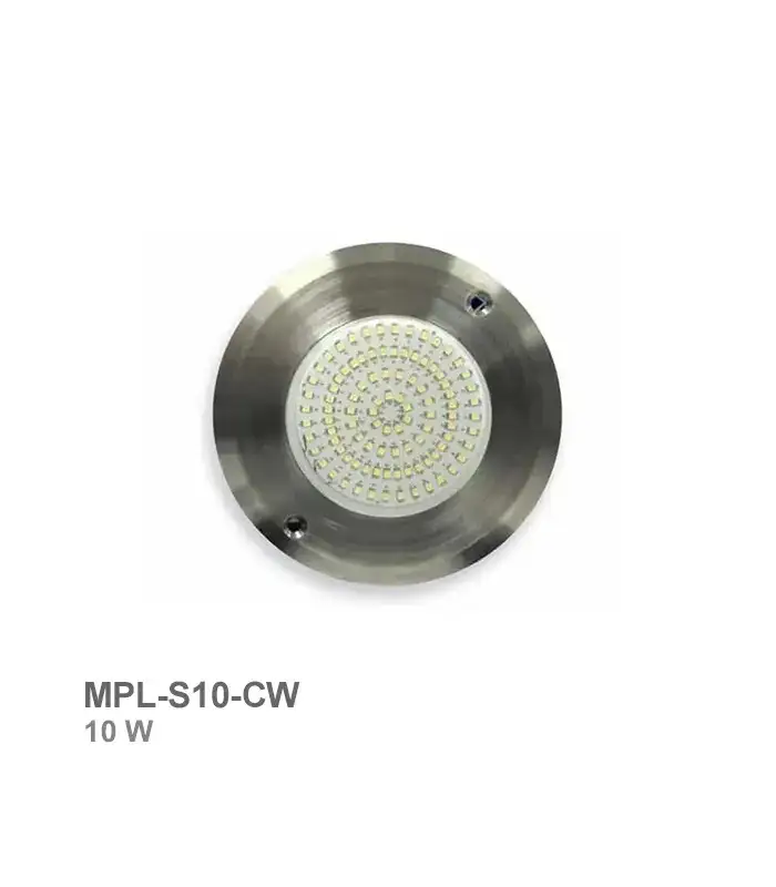 megapool-light-mpl-s10-cw چراغ استخر روکار مگاپول مدل MPL-S10-CW - تصویر 1