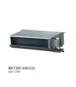 فن کویل سقفی توکار میدیا اسپک مدل MKT3BT-800G30