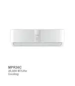 کولر گازی سرد پیستونی 36000 پاکشوما مدل MPR36C