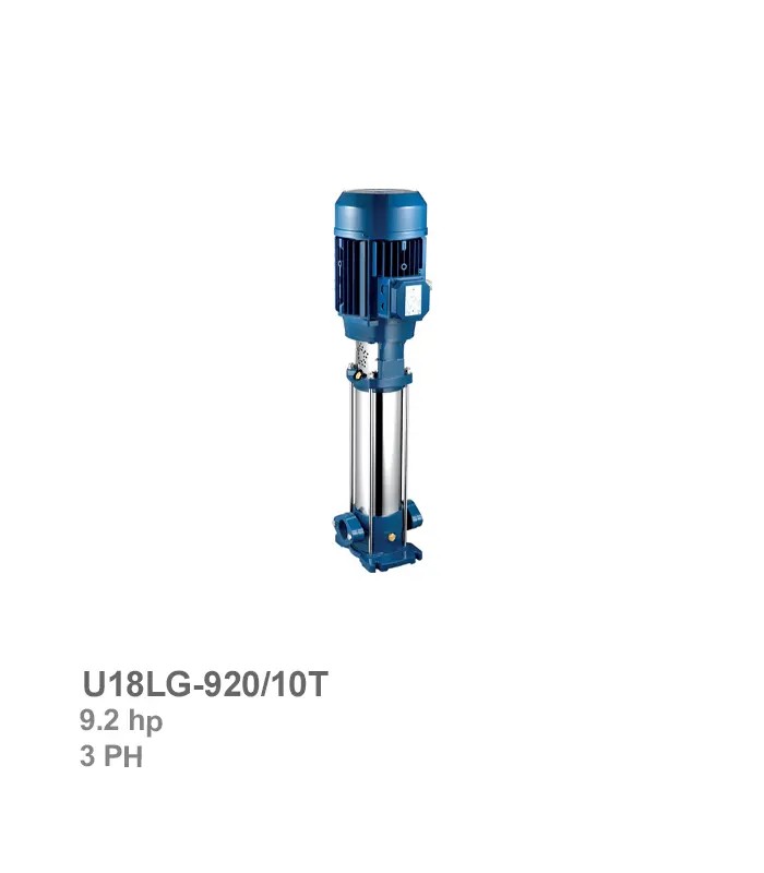 pentax-electro-pump-u18lg-920-10t الکتروپمپ طبقاتی عمودی سه فاز پنتاکس مدل U18LG-920/10T - Image 1