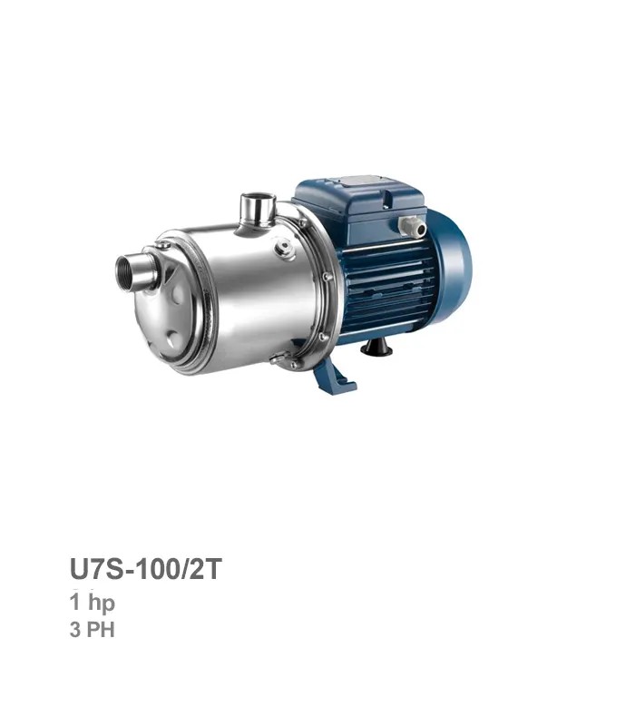 pentax-electro-pump-u7s-100-2t الکتروپمپ طبقاتی افقی سه فاز پنتاکس مدل U7S-100/2T - Image 1