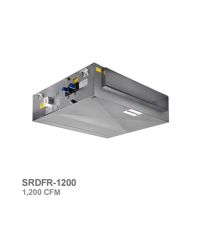 saran-ducted-fan-coil-srdfr-1200 فن کویل کانالی ساران مدل 1200-SRDFR - تصویر 1
