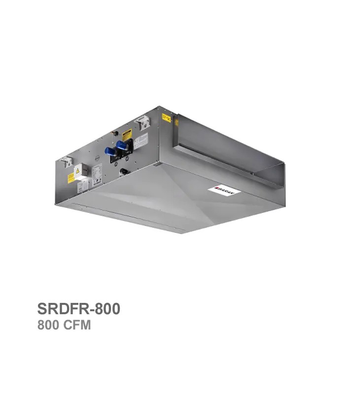 saran-ducted-fancoil-srdfr-800 فن کویل کانالی ساران مدل 800-SRDFR - تصویر 1