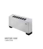 فن‌کویل زمینی شیب دار ساران مدل SRFCSE-1000