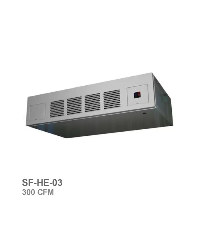 saravel-ceiling-fan-coil-sf-he-03 فنکویل سقفی با کابین ساراول مدل SF-HE-03 - تصویر 1