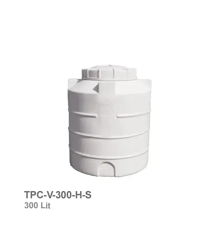 tabarestan-source-tpc-v-300-s مخزن آب عمودی کوتاه 300 لیتری طبرستان - تصویر 1