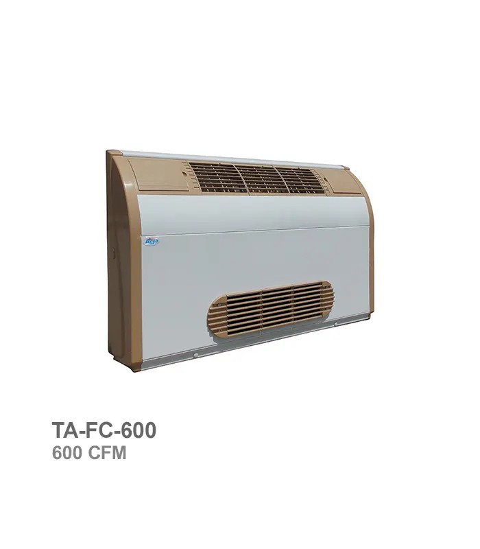tahvieh-arya-floor-mounted-fan-coil-600 فن کویل دکوراتیو زمینی تهویه آریا مدل 600CFM - Image 1