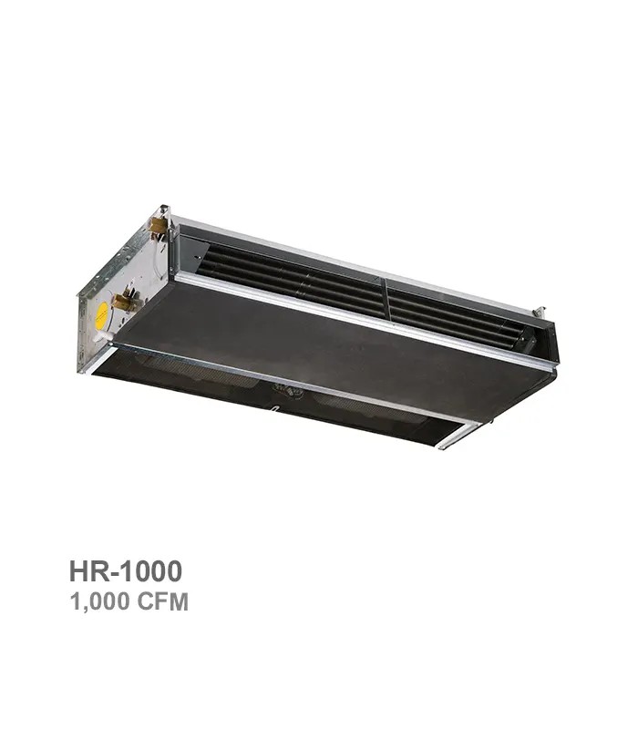 tahvieh-ceiling-fan-coil-hr-1000 فن کویل سقفی توکار تهویه مدل HR-1000 - Image 1