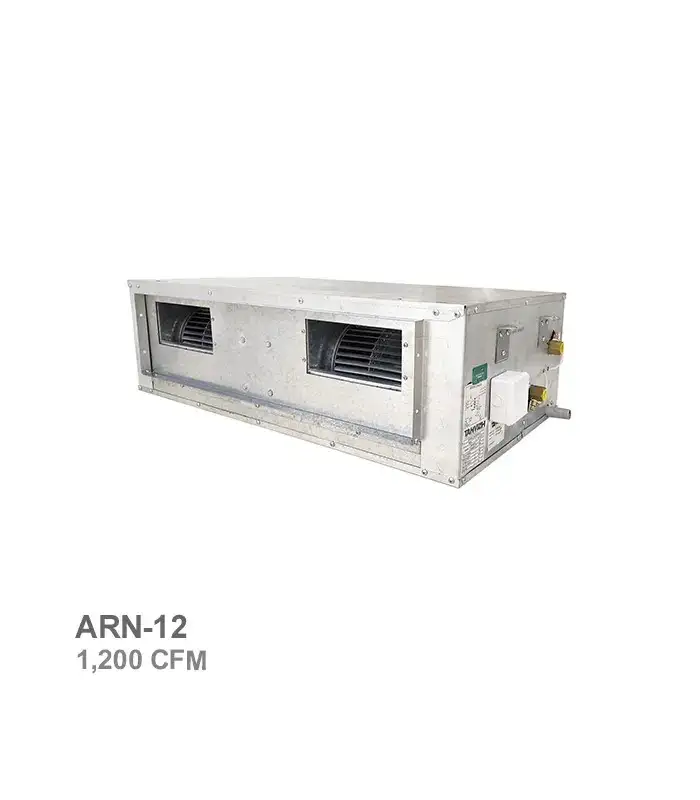 tahvieh-ducted-fan-coil-arn-12 فنکویل کانالی باریک تهویه مدل ARN-12 - تصویر 1