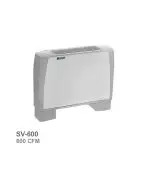 فن کویل زمینی کریوه پایه دار تهویه مدل SV-600