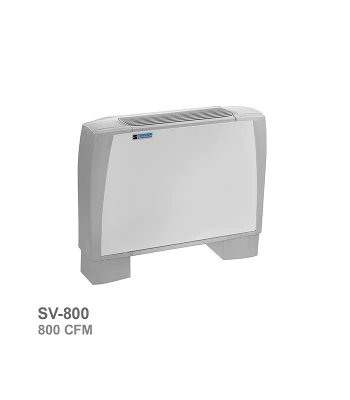 tahvieh-floor-mounted-fan-coil-sv-800 فن کویل زمینی کریوه پایه دار تهویه مدل SV-800 - Image 1