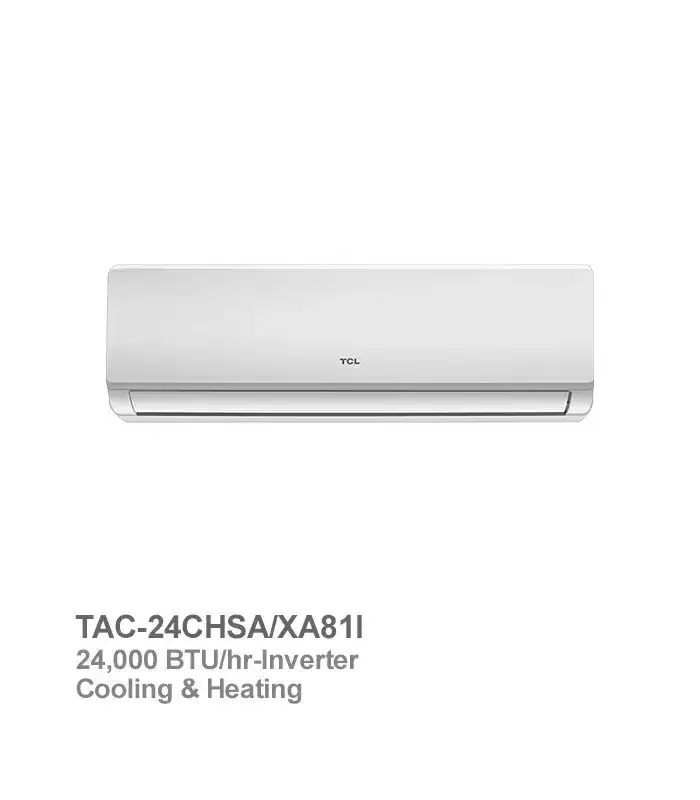 tcl-rotaryt1-inverter-ac-tac-24chsa-xa81i کولر گازی اینورتر تی سی ال مدل TAC-24CHSA/XA81I - تصویر 1