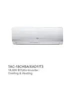 کولر گازی اینورتر تی سی ال مدل TAC-18CHSA/XAD1IT3
