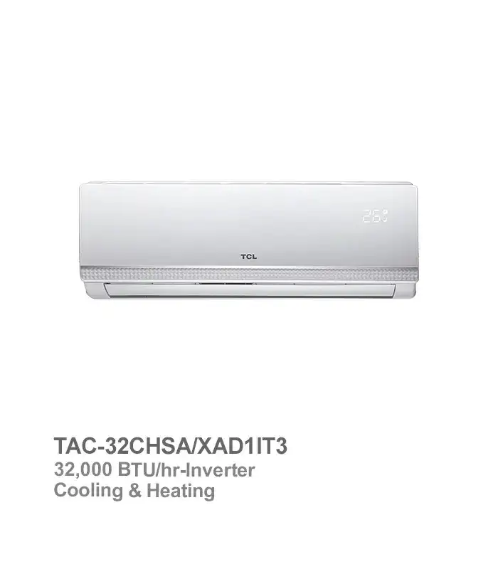 tcl-rotaryt3-inverter-ac-tac-32chsa-xad1it3 کولر گازی اینورتر تی سی ال مدل TAC-32CHSA/XAD1IT3 - تصویر 1