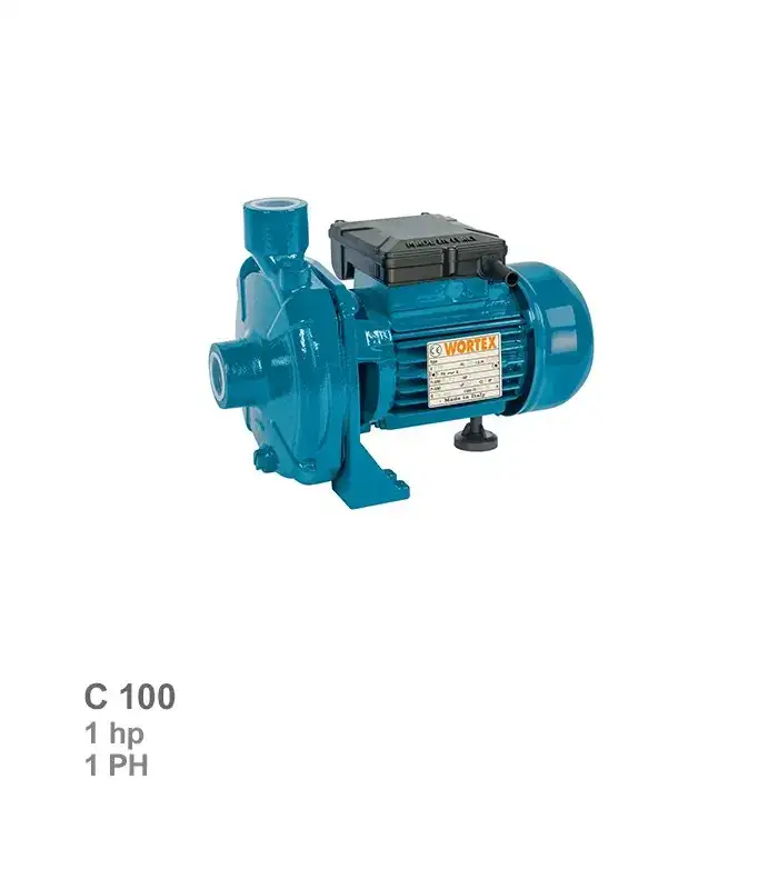 wortex-centrifugal-electric-pump-c100 پمپ آب سانتریفیوژ بشقابی ورتکس مدل C-100 - تصویر 1