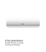 کولر گازی اینورتر تروپیکال زانتی مدل ZTSD-30HD3RAEA