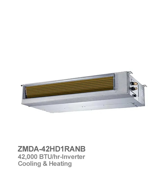 zaneti-inverter-ducted-split-zmda-42hd1ranb داکت اسپلیت اینورتر زانتی مدل ZMDA-42HD1RANA - Image 1